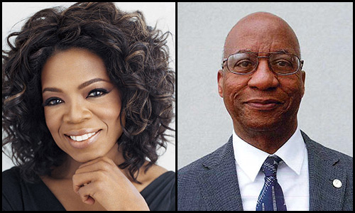 Oprah Winfrey and Donald R. Hopkins
