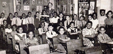 An elementary school class in The Bronx, 1949