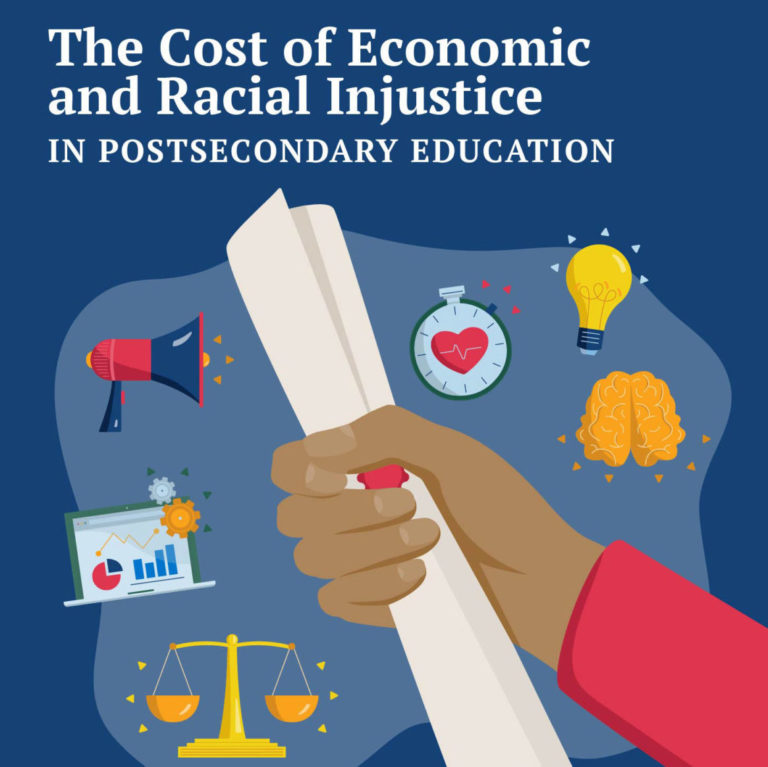 The Economic Cost of Racial Inequality in Higher Education