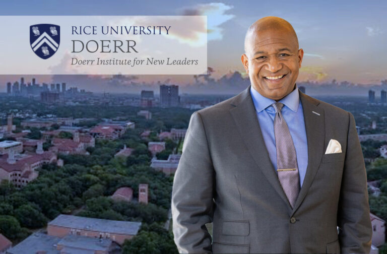 The Doerr Institute for New Leaders at Rice University Names Bernard Banks as Its New Director
